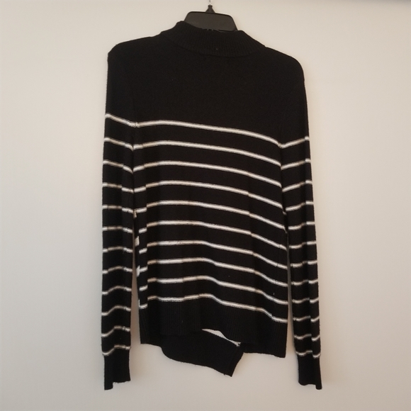 AQUA MOCK NECK SWEATER - Picture 3 of 6